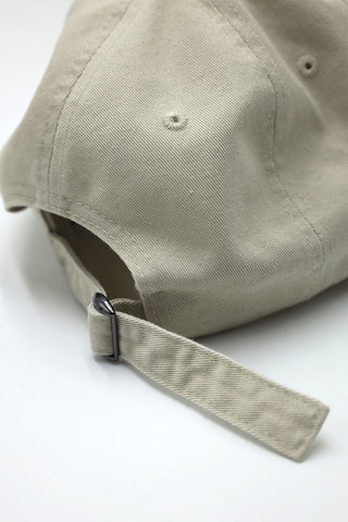 Vintage Two Tone Ball Cap - Khaki & Black