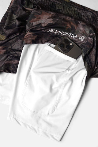 Pro 2-in-1 Active 7" Training Shorts - Cajun Camo