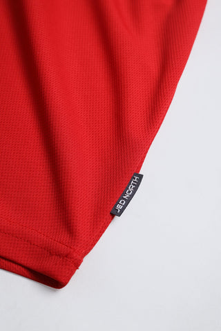 Fast-Dry Bodybuilding Workout Stringer - Red Canada Logo