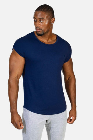 Evolve Cap Sleeve Muscle T-Shirt 2.0 - Navy