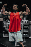 Fast-Dry Bodybuilding Workout Stringer - Red Canada Logo